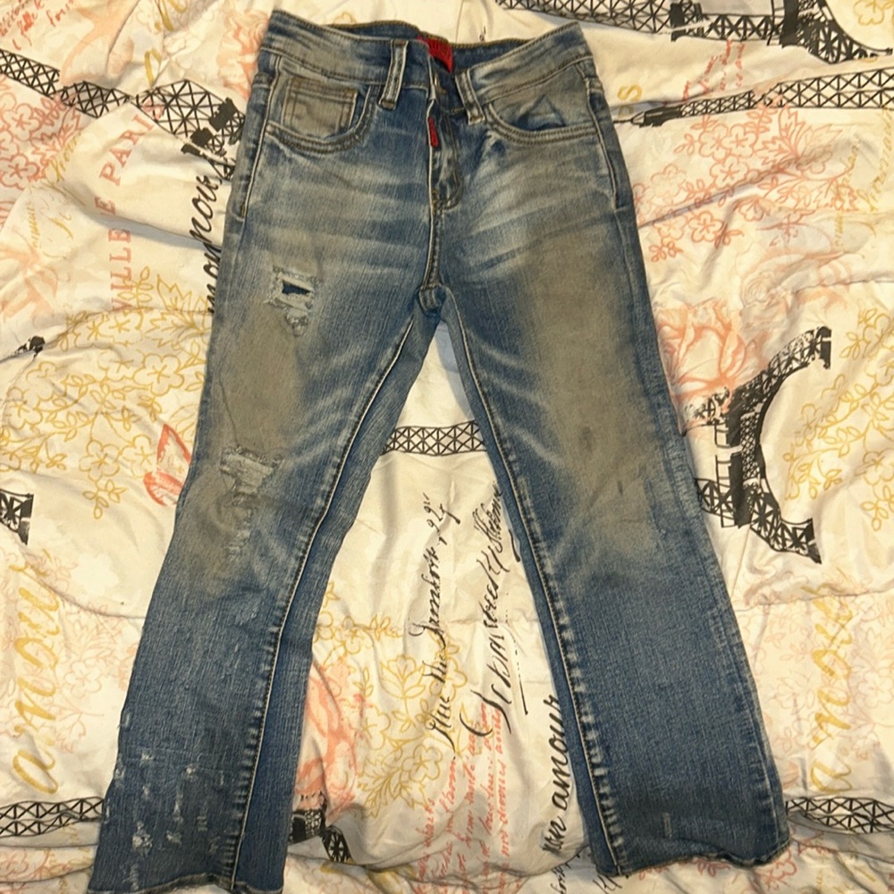 Stacked jeans
